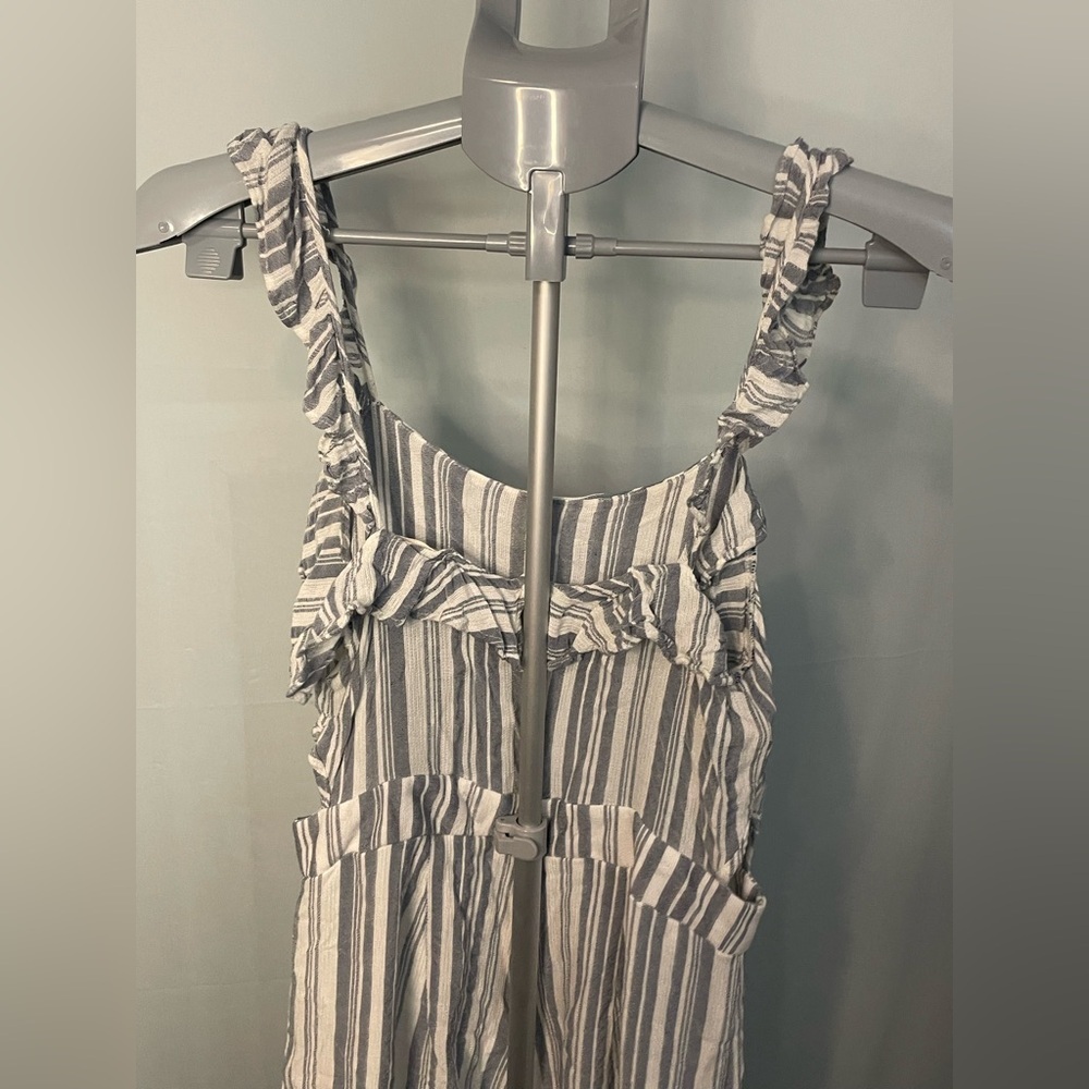 Altard‎ State Jumpsuit Size Large blue stripes - Picture 5 of 10